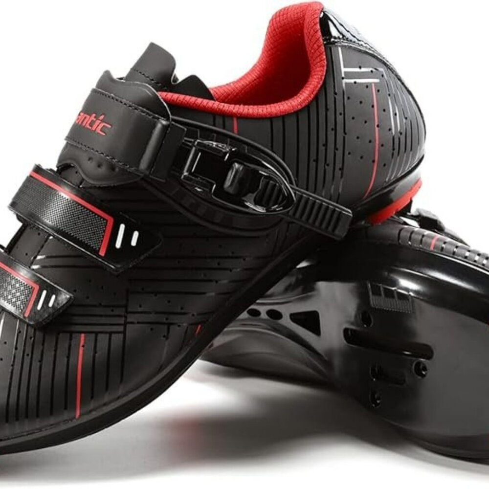 (US 11) Santic Men's Cycling Shoe Road Cycling Riding Shoes Road Bike Shoes wit